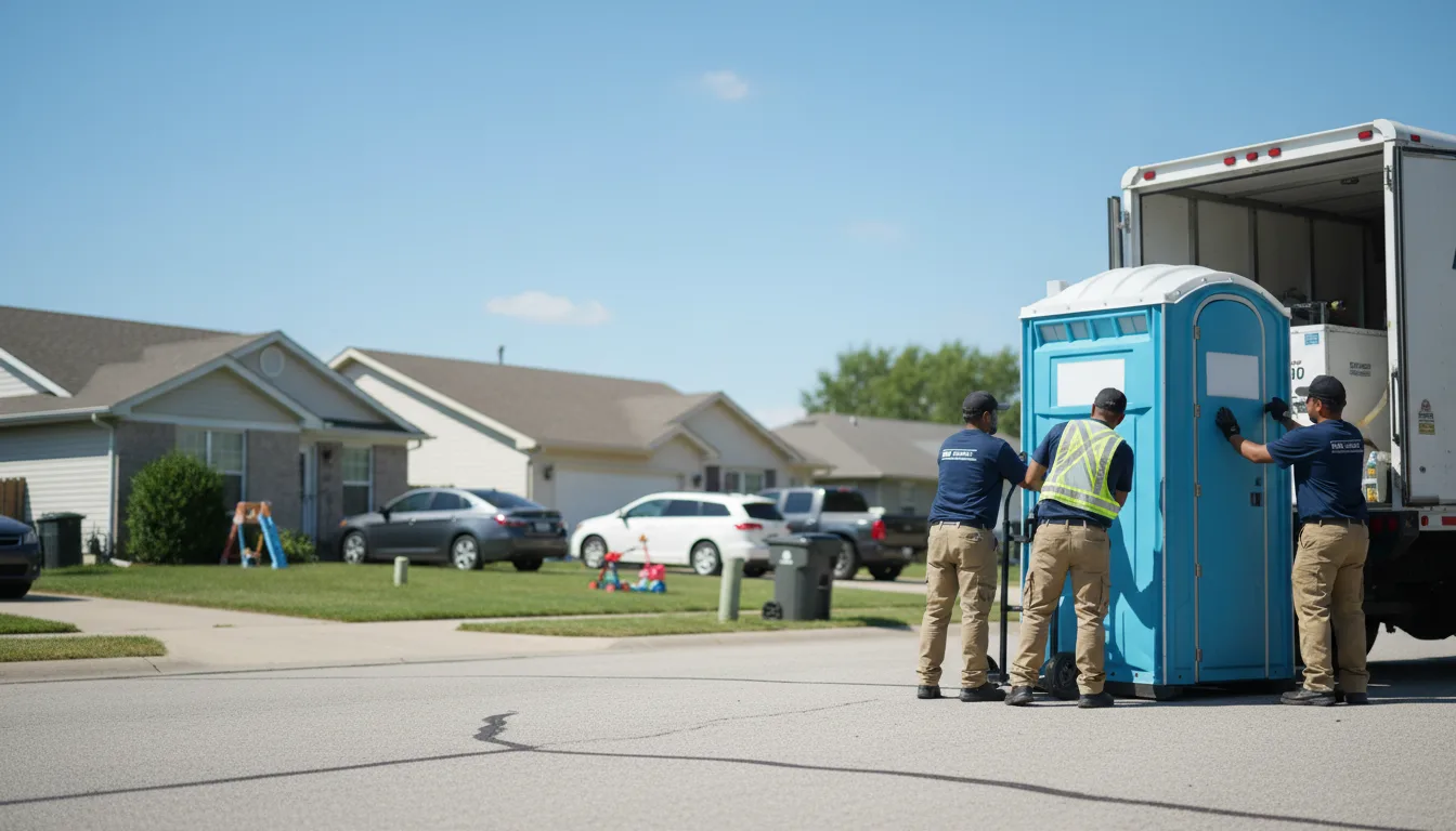 Standard Porta Potty Rentals in Huntley, IL near me